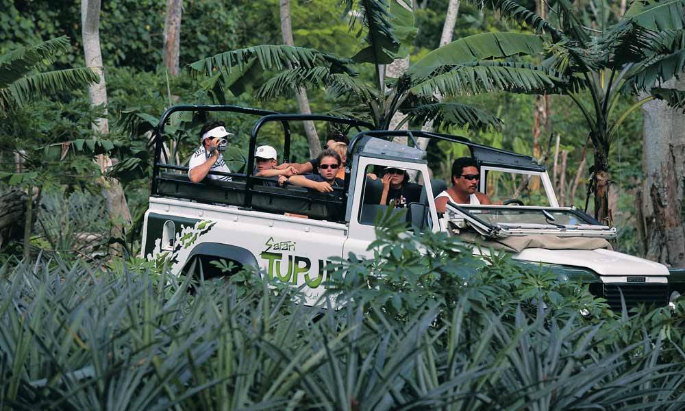 Jeep Safari Excursion on Bora Bora