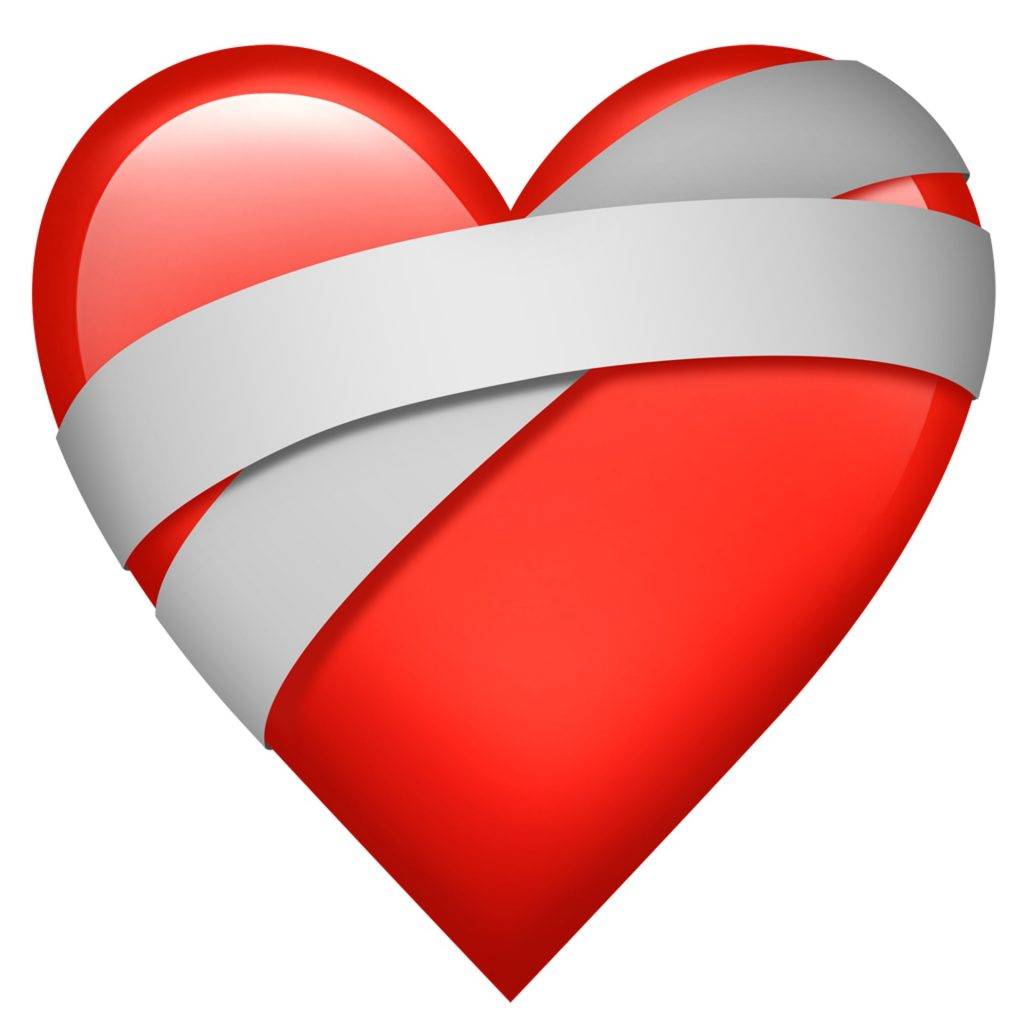 新Emoji Mending heart 縫補的心