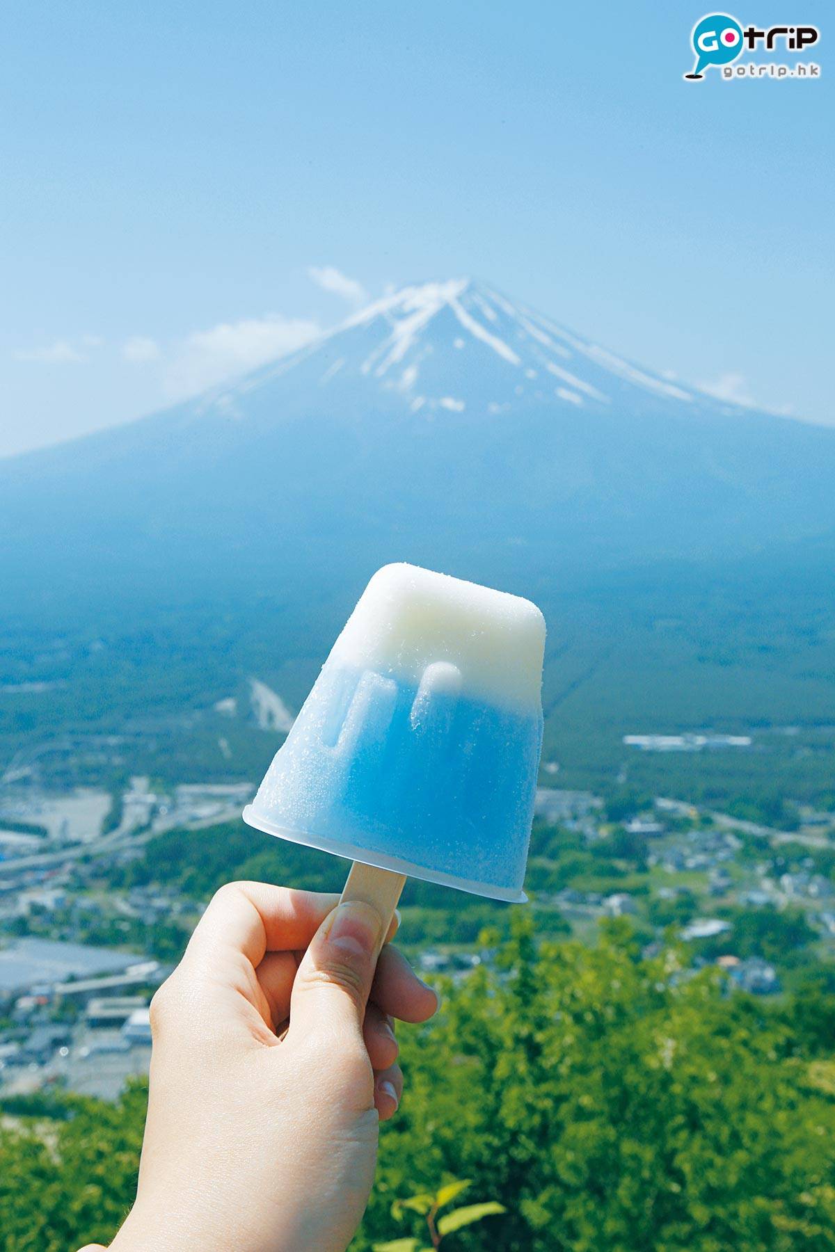 富士山手信 富士山雪條