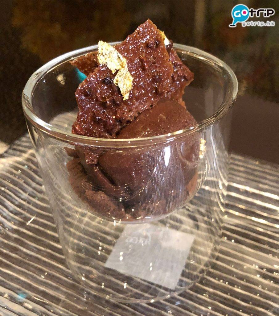 澳門美食 驚為天人的朱古力甜品Grand Cru Chocolate,多重溫度和口感共冶一爐,味道濃郁。 (圖片來源:新傳媒資料庫)
