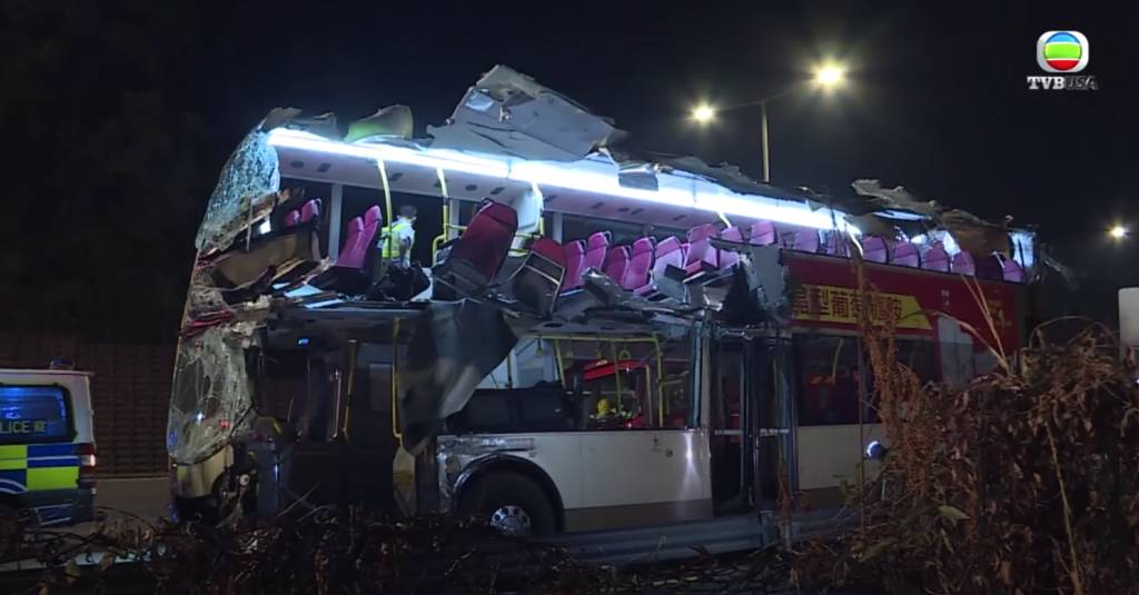 巴士意外 2019年12 月18 日，粉嶺公路發生奪命意外。
