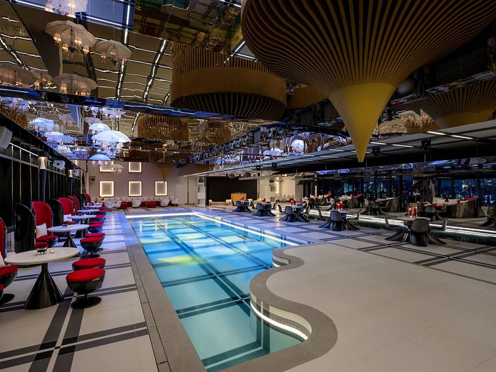 首爾 酒店 泳池跟 Novotel Ambassador Seoul Yongsan 共用同一個。