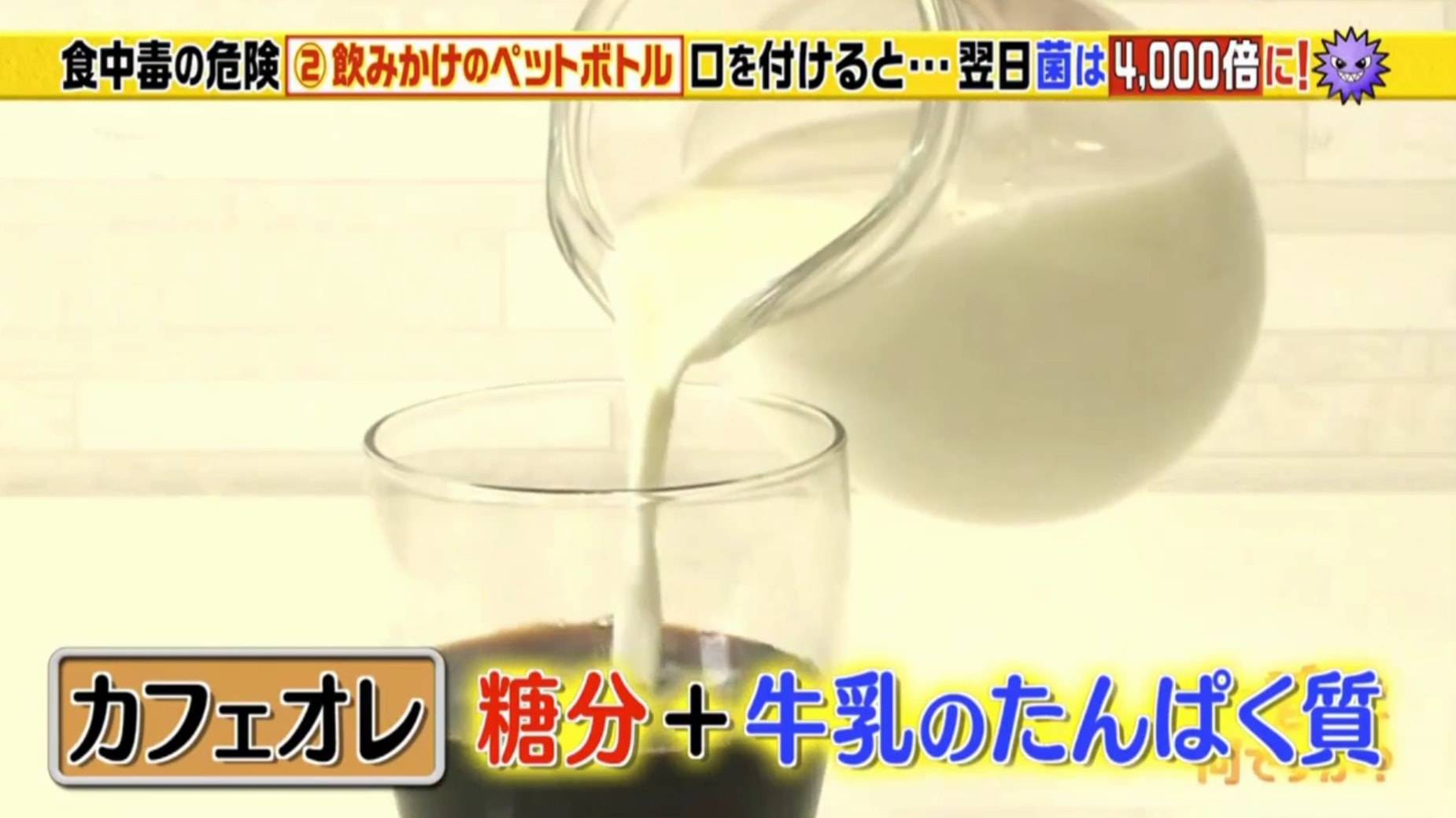 飲品放置 糖加牛奶就是細菌的滋生溫床！