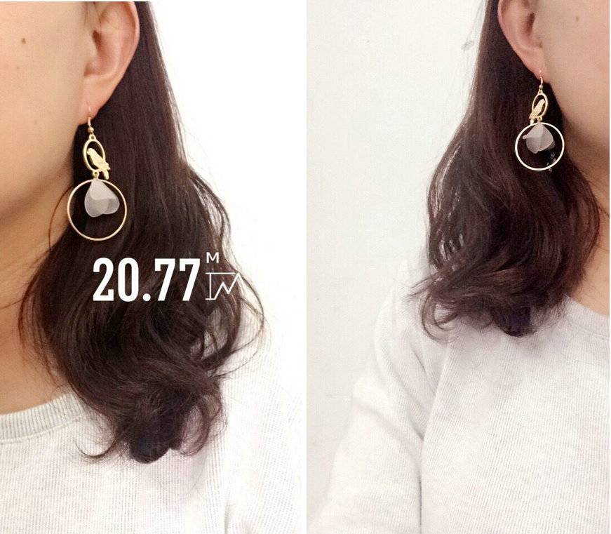淘寶飾物 可愛小鳥白色花瓣耳環 – B 款 ¥3.99/對（約HK） (按此購買)