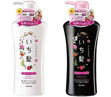 日本洗頭水 Kracie いち髪 Smooth Care Shampoo+Conditioner （參考價：洗頭水：753円/480ml、護髮素：753円/480g）