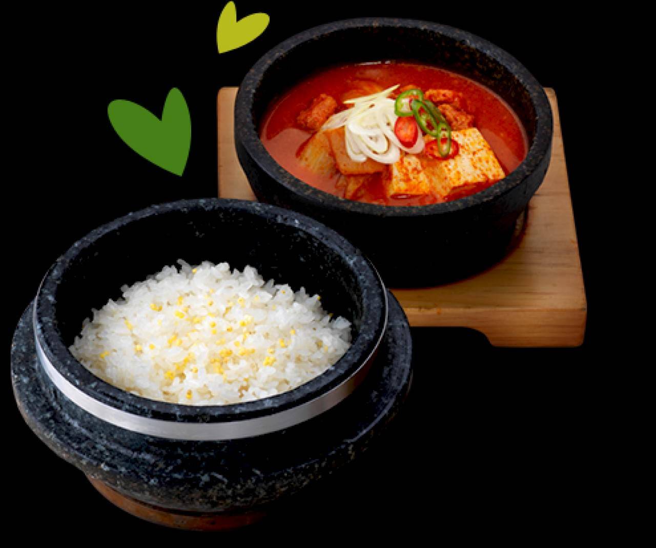韓國仁川機場 泡菜湯和石鍋飯