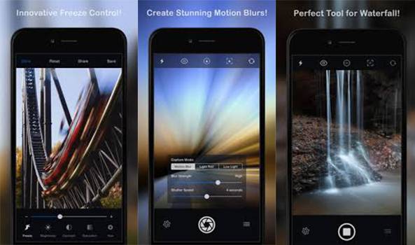 iPhone拍攝技巧 最新版本的 Slow Shutter Cam 更對應 iPhone 7 Plus 的雙鏡頭切換。