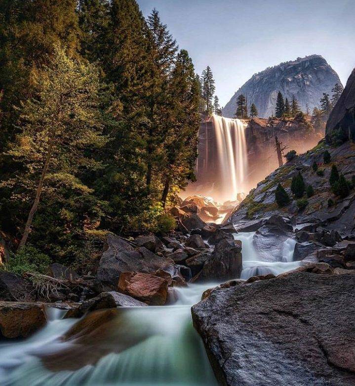 這座國家公園的特色之一，就是一個又一個磅礡的瀑布。｜圖片來源：Ig@yosemite_national_park