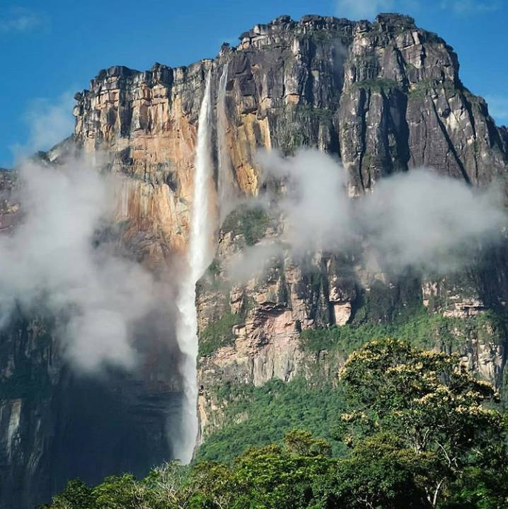 Angel Falls是全世界最高的瀑布！｜圖片來源：Ig@canaimanationalpark