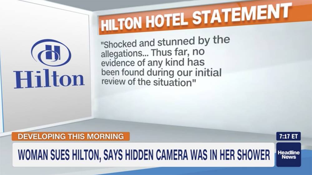 酒店 防偷拍 希爾頓酒店集團就訴訟發表聲明。