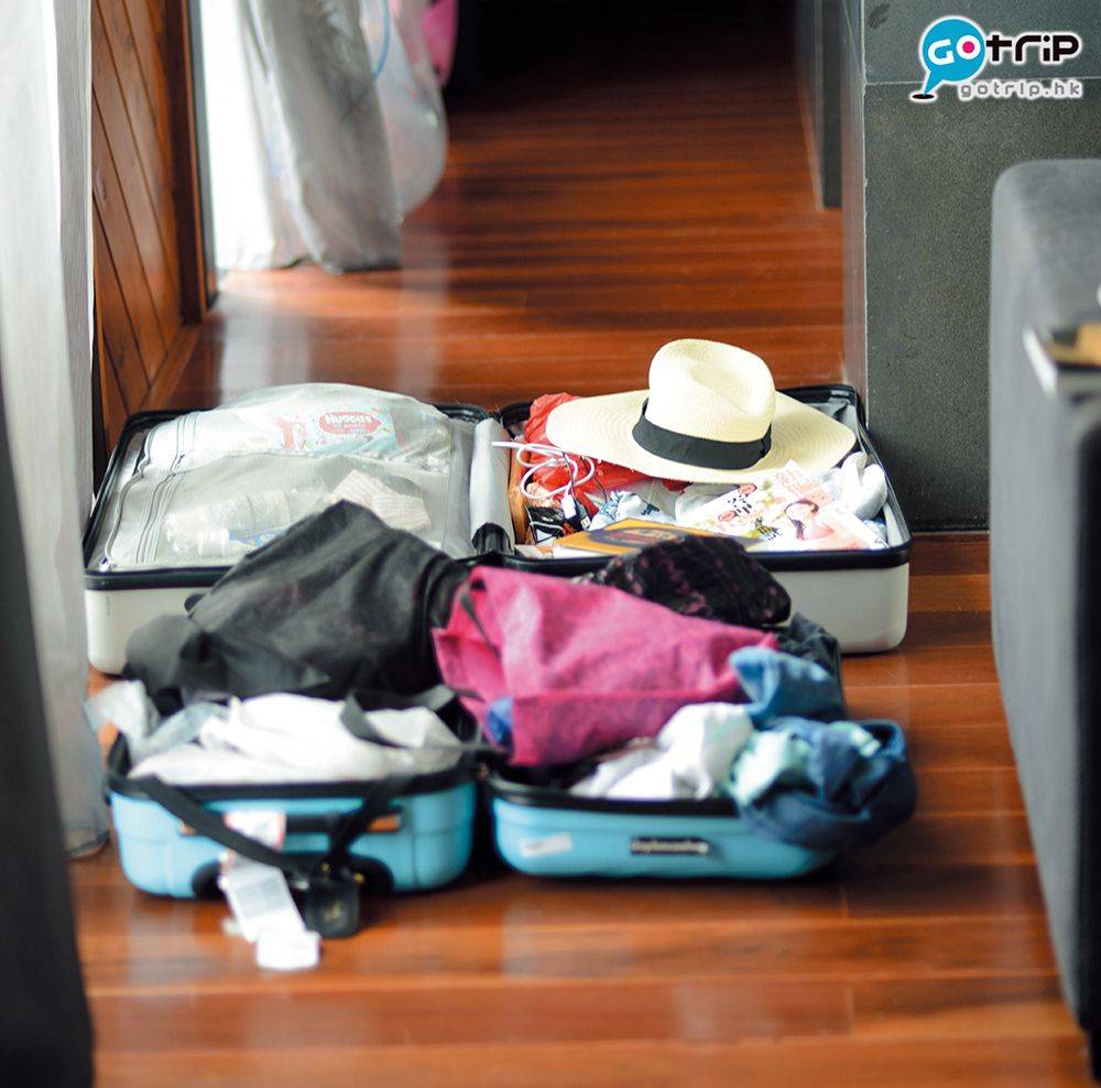 揀行李 真係帶啲自己會用嘅嘢，唔好增加行李重量。