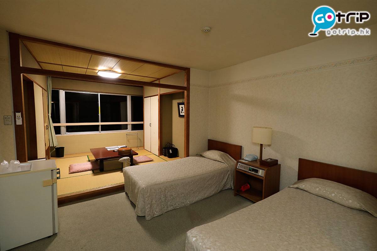 日本櫻花2021 房間全部向海，室內設計簡單。
