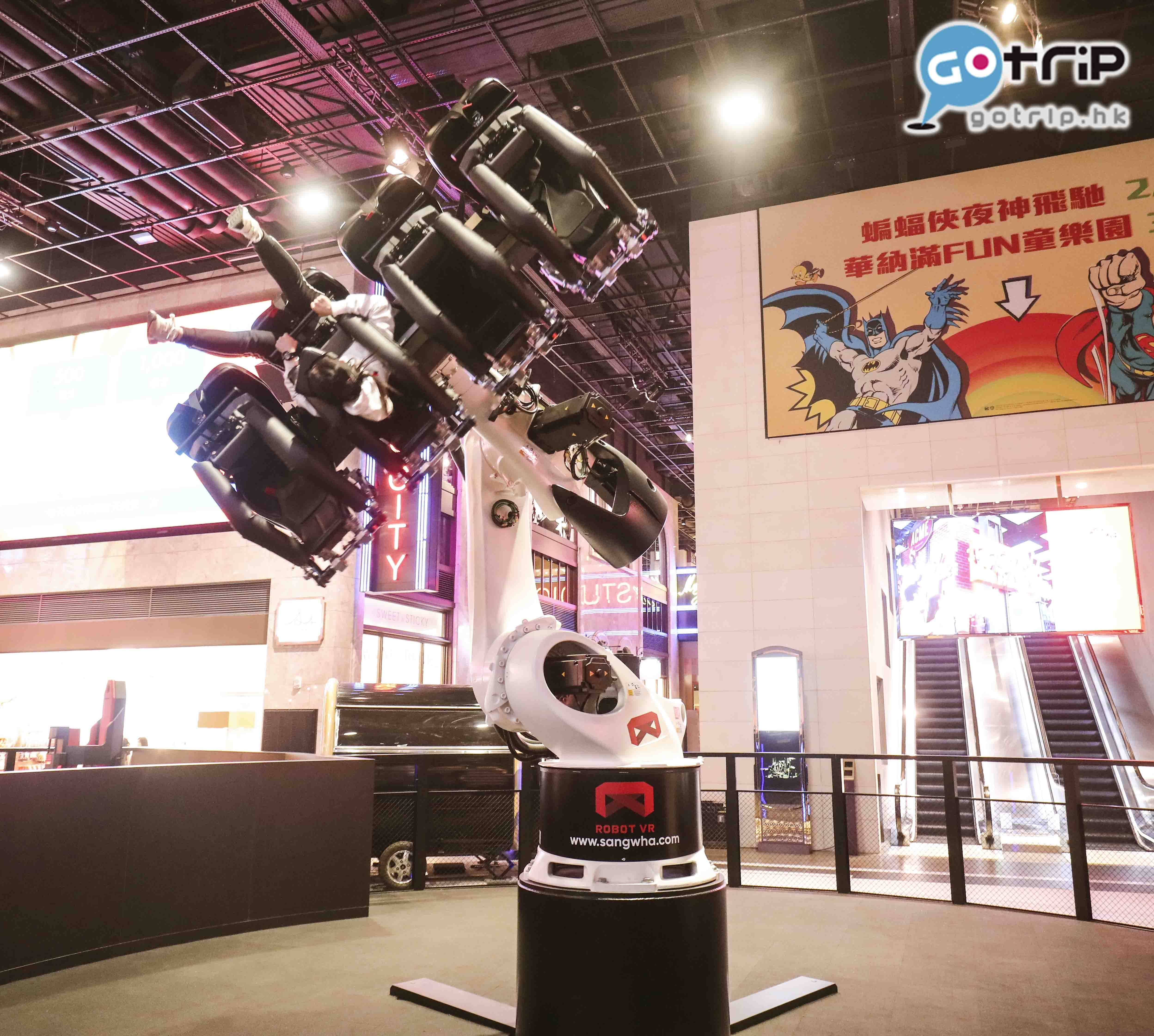 直擊澳門Legend Heroes Park｜韓國VR體驗進駐：迴旋360度、7米高吊臂