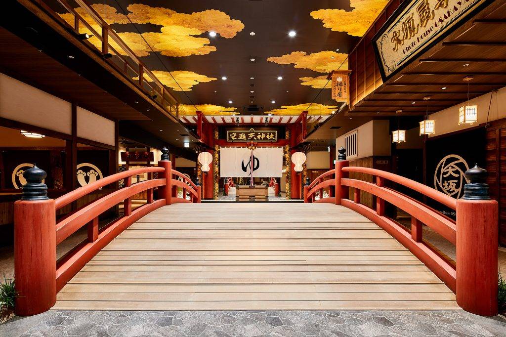 大阪溫泉旅館 大阪 空庭溫泉 空庭溫泉樂園標榜「關西地區最大型」溫泉樂園設施