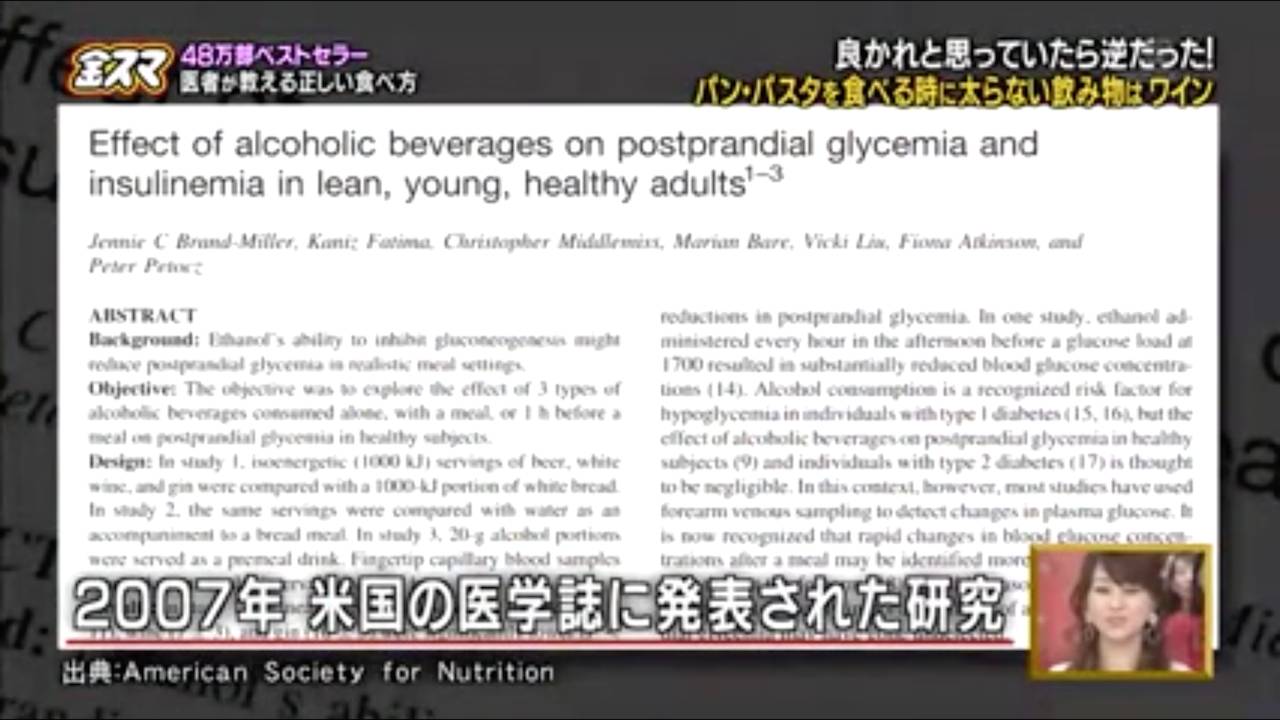 正確飲食 研究曾於2007年發表在美國醫學雜誌。