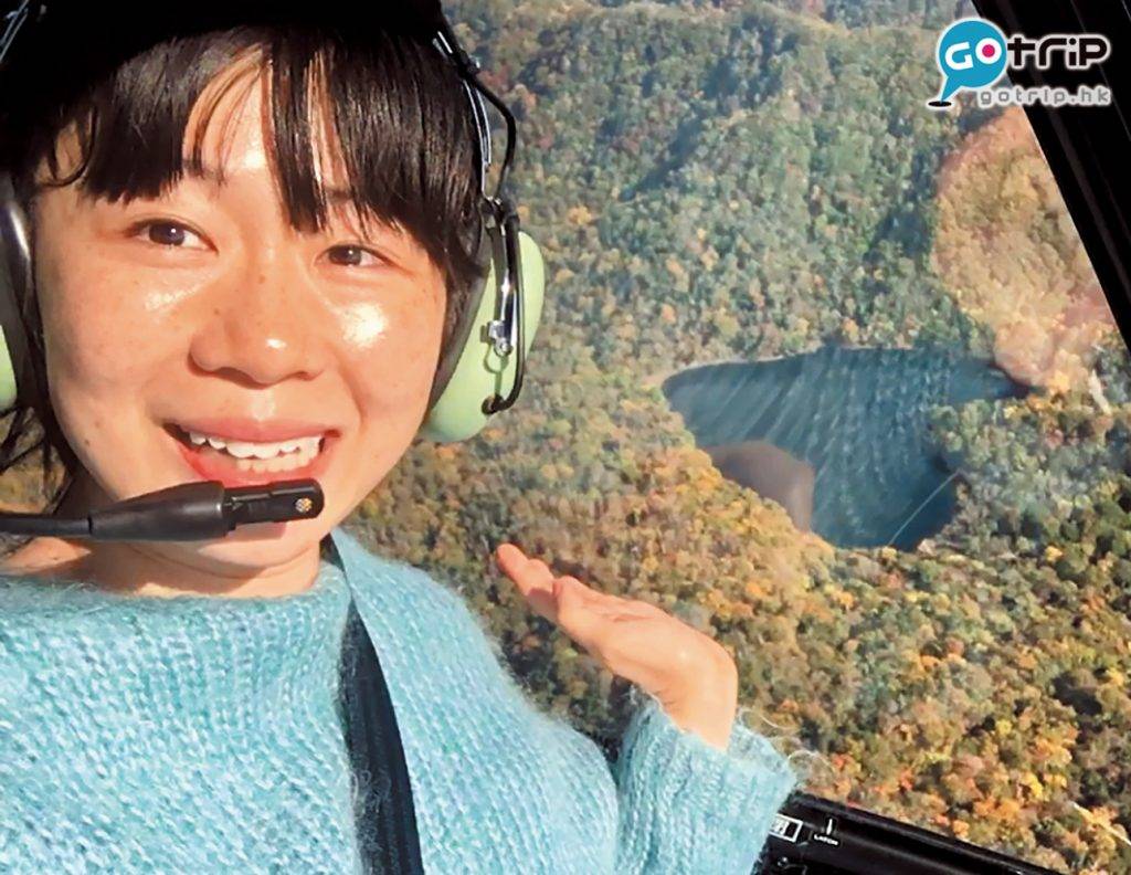 北海道自由行2023 北海道景點 直升機環豊似湖一圈，去程回程都有機會和心形合照！