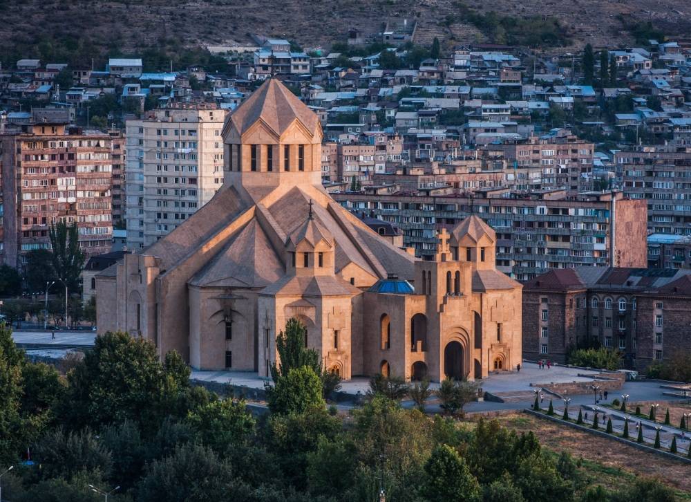 亞美尼亞首都葉里溫有很豐富的歷史和壯觀建築。