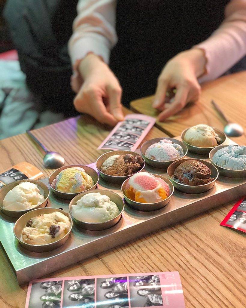 韓國雪糕專門店 可以同多個朋友分享。 （credit：@babbby_g_）