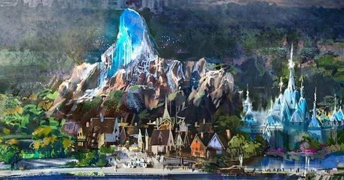 Frozen Land 冰雪皇宮真實呈現。 