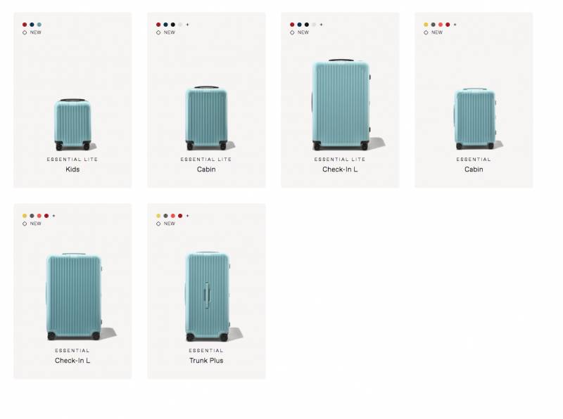 【行李箱2020】RIMOWA新出6款冰川藍行李箱 超美又實用！