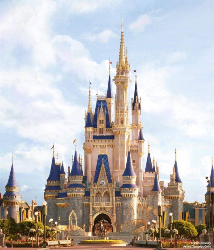 美國迪士尼世界新「灰姑娘城堡」夏天登場！夢幻配色打卡必去！