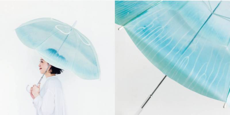 【YOU+MORE】3款唯美水母雨傘 日本精品店聯乘水族館推出