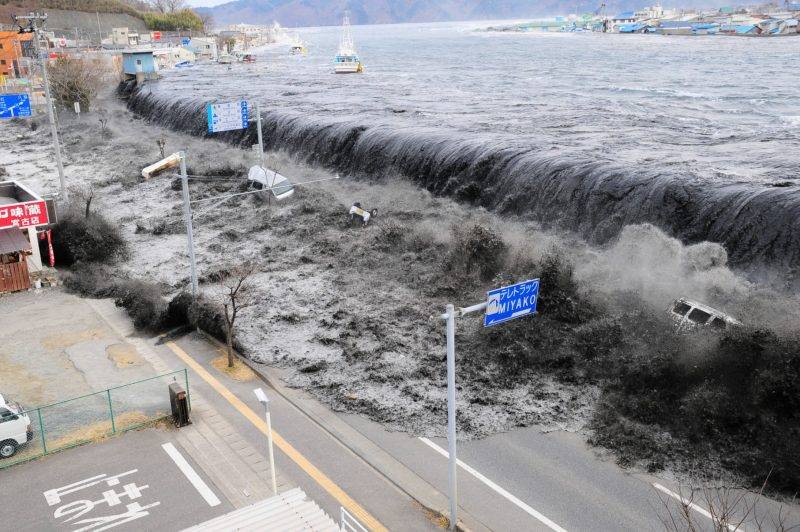 台灣製口罩 當時311大地震，真實發生海嘯的情況。