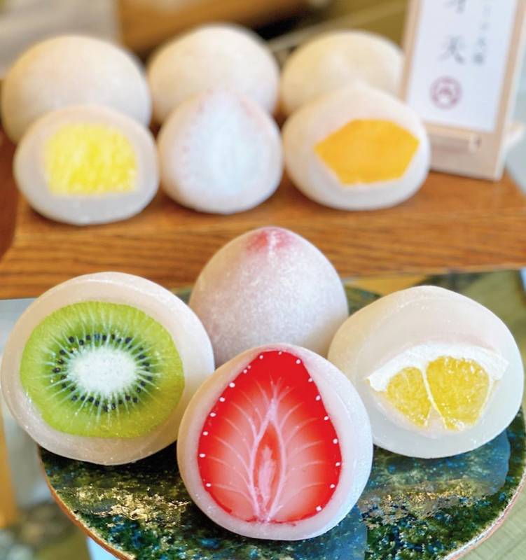 日本人气甜品手信 足料纯手工水果大福!