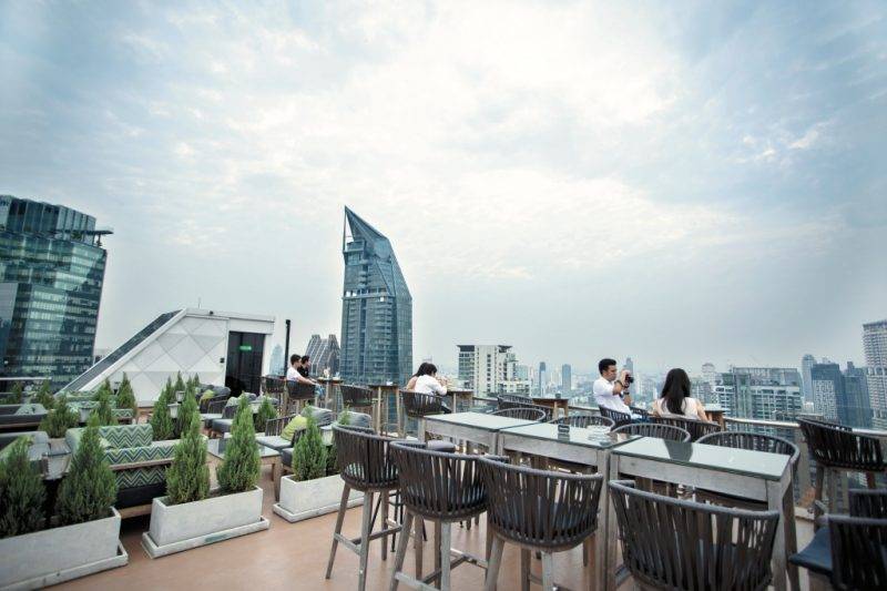 曼谷Best100, 曼谷美食, 曼谷, 泰國, 曼谷天台酒吧, 文青, 打卡, Vanilla Sky Rooftop Bar