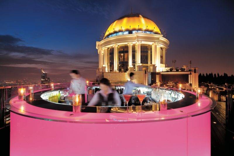 曼谷酒吧 曼谷Best100, 曼谷美食, 曼谷, 泰國, 曼谷天台酒吧, 天台酒吧, 醉爆伴郎, Skybar at lebua