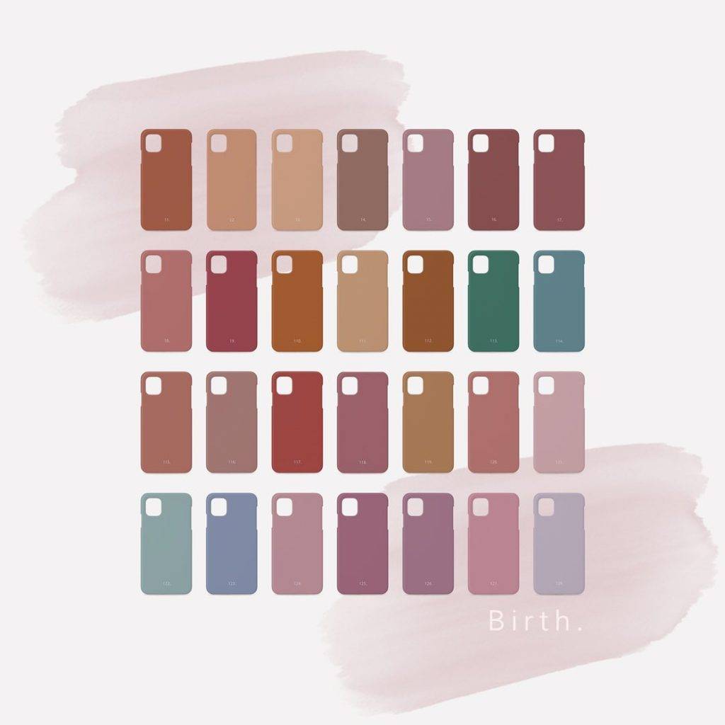 日本誕生色手機殼 366日出生日期配專屬顏色