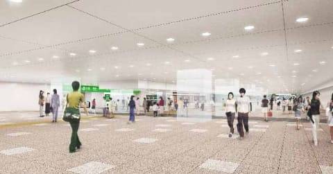 JR新宿站東西通路7月啟用 出錯閘都可以走回去！
