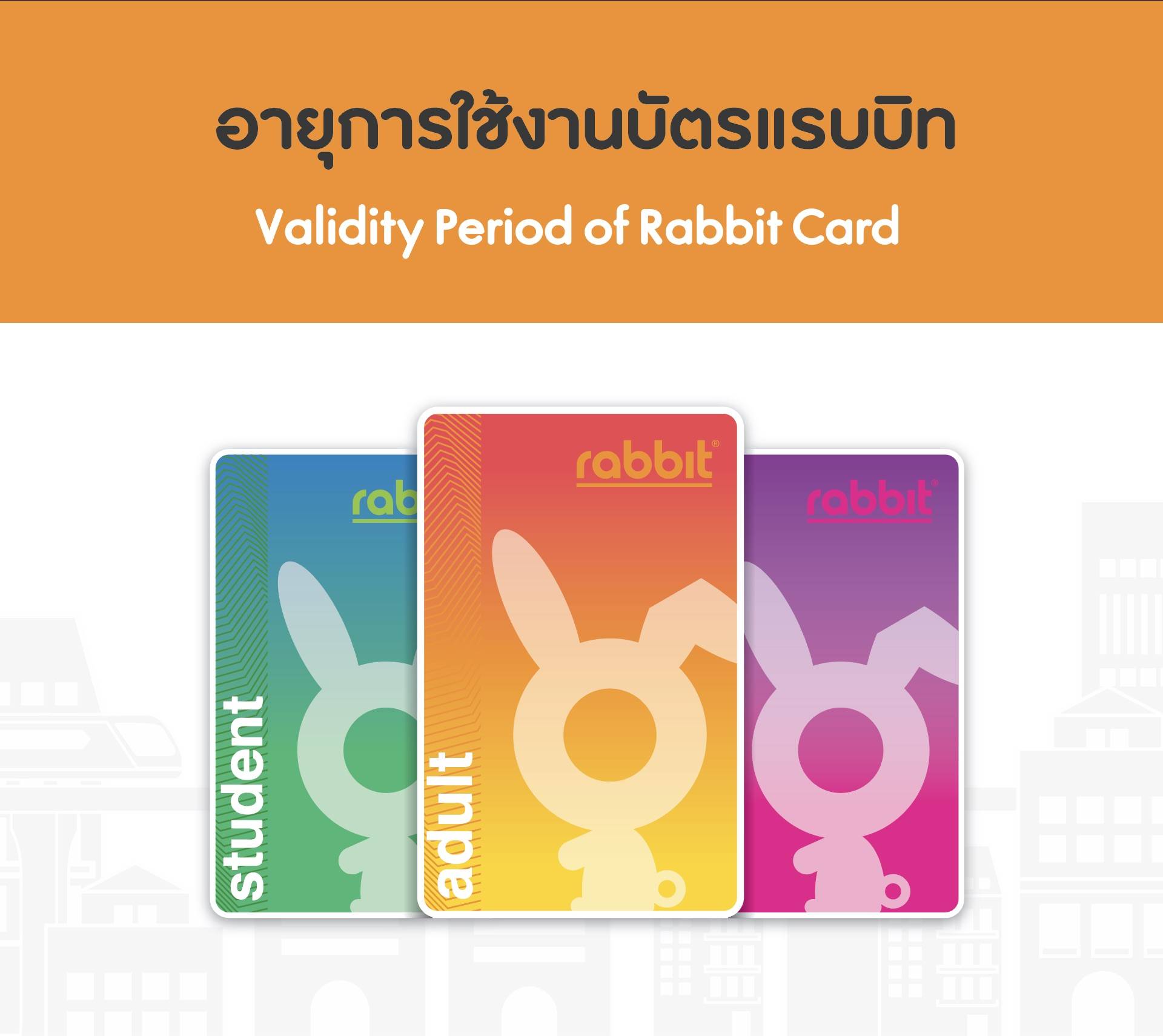 泰國交通卡整合 泰國交通卡整合｜BTS推出的Rabbit Card（BTS）