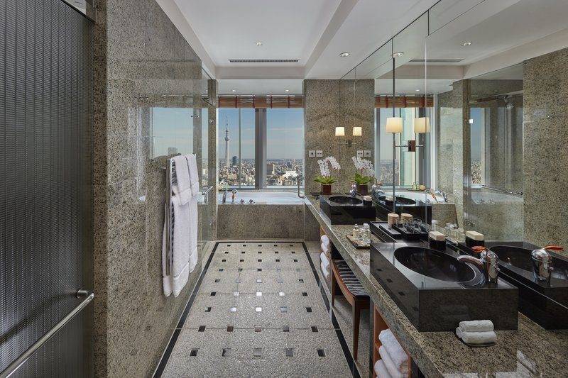 東京酒店排名 浴室也很豪華。