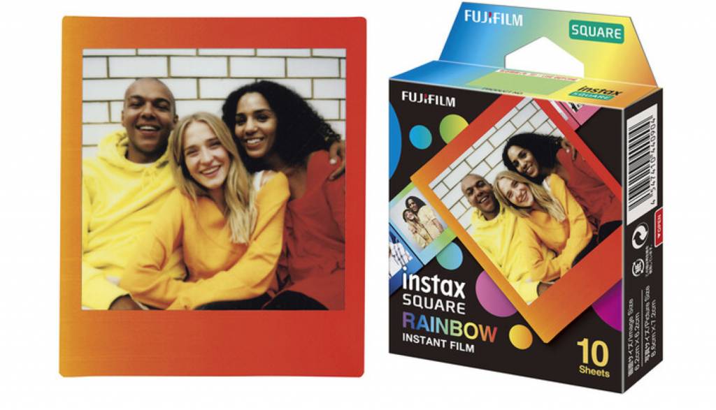 Fujifilm  3款instax SQUARE相紙，每盒含10張底片，將會一同上市，每包定價15美元。