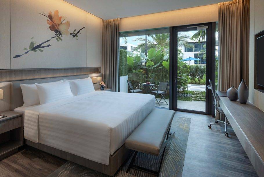 新加坡酒店 望泳池景客房