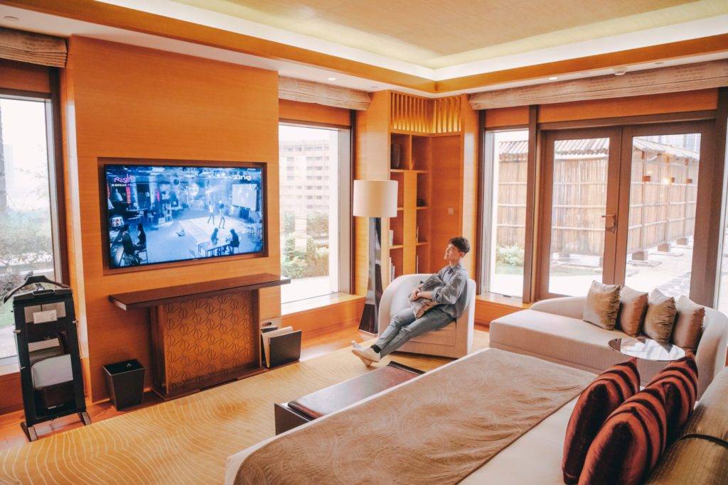 澳門 日本品牌大倉酒店的帝皇套房總面積超過200平方米（圖片授權：旅癮我最大）