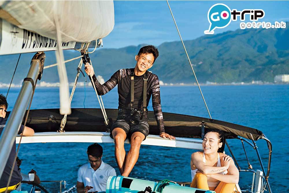 台灣景點 Evan在大學時讀體育科系，8年前引 入外國直立板品牌 Fanatic 到台 灣作經銷，本來只為興趣帶朋友 玩 SUP，及後正式帶團，帶大 家在海上安全地欣賞靚景。