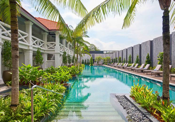 新加坡酒店 泳池是酒店一大Signature