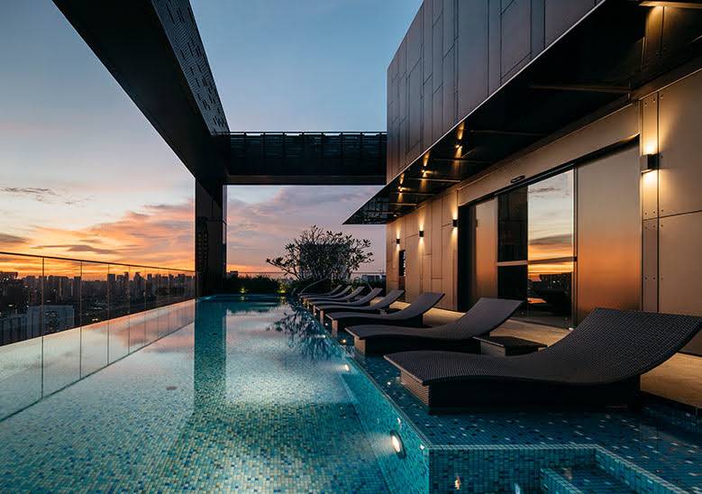 新加坡酒店 無邊際泳池