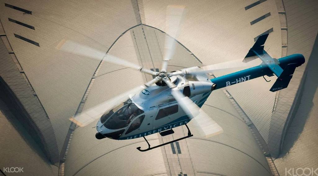 直升機體驗 登上直升機，高空俯瞰香港著名景點