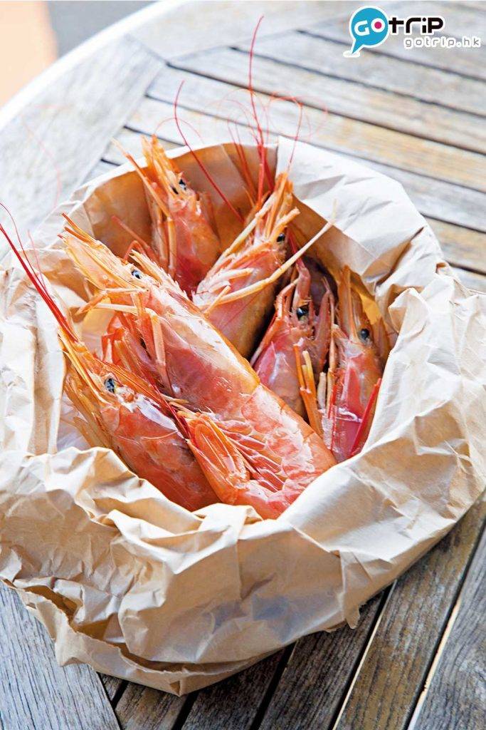 日本美食 牡丹蝦刺身 ¥1,000/HK$73
