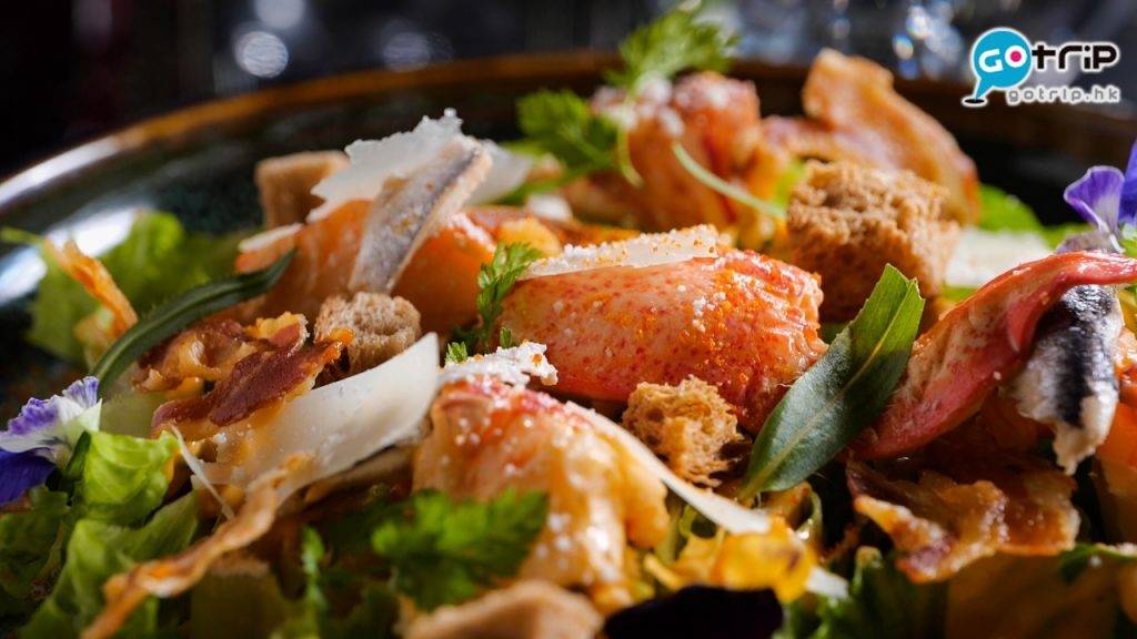 MURRAY 沙律並非一味靠沙律醬料，這道菜就能夠嘗到龍蝦鮮味，感覺不少人會認為這道菜的味道太清淡，不過編輯認為作為前菜反而恰好到處。