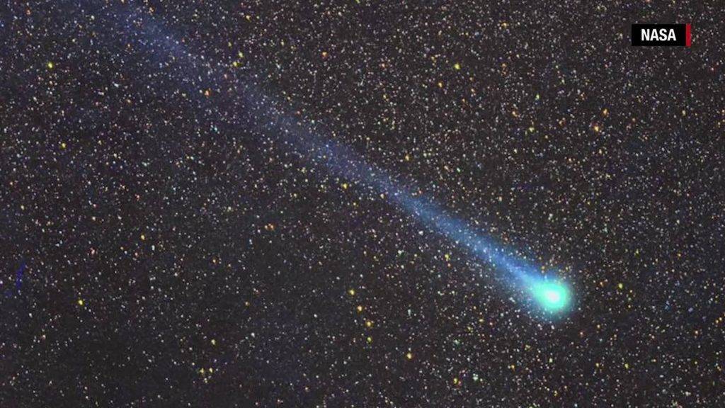 【獵戶座流星雨】（圖片來源：NASA）