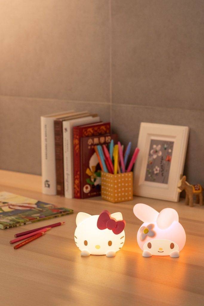 7-Eleven推出2款Sanrio LED感應小夜燈！Hello Kitty、My Melody 2款大頭造型
