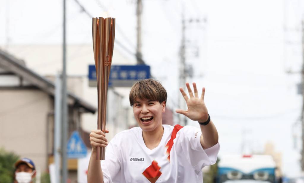東京奧運2021 而在今年的7月8日聖火終於傳到東京都以北的埼玉縣。