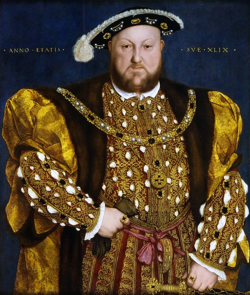亨利八世照片（圖片來源：維基百科）