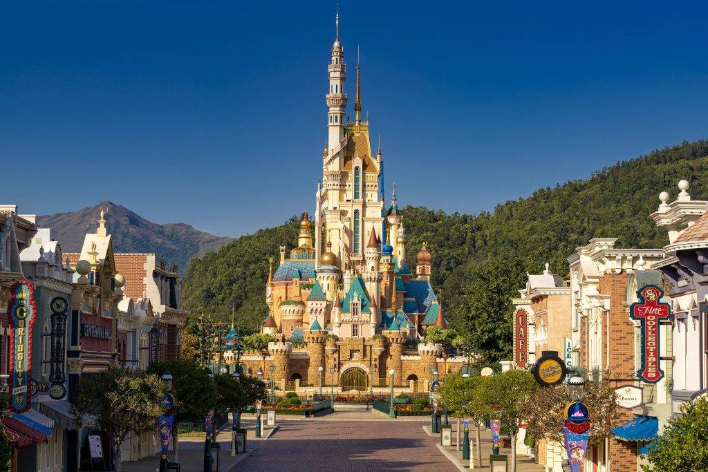 迪士尼 全新的「奇妙夢想城堡」。