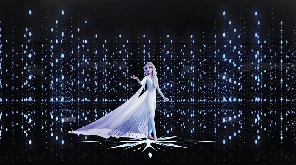 【魔雪奇緣Frozen展】配合高科技體感互動感應及電影主題音效，呈現動畫世界