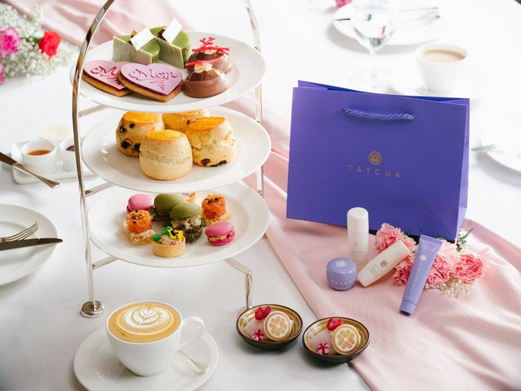 四季酒店聯乘護膚品牌Tatcha推出日式主題下午茶。